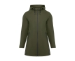 Women’s waterproof polyester raincoat, 210 g/m², Roly colour military green