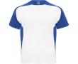 Unisex bi-colour sports polyester t-shirt 140 g/m², Roly  colour royal blue
