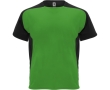 Unisex short-sleeve sports polyester t-shirt 140 g/m², Roly colour dark green