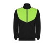 Unisex two-tone polyester tracksuit, matching, 225 g/m2, Roly  colour lime