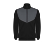 Unisex two-tone polyester tracksuit, matching, 225 g/m2, Roly  colour dark grey