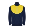 Unisex two-tone polyester tracksuit, matching, 225 g/m2, Roly  colour yellow