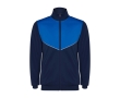 Unisex two-tone polyester tracksuit, matching, 225 g/m2, Roly  colour royal blue