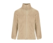 Men’s high-neck polyester fleece jacket, 300 g/m², Roly colour sand