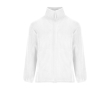 Men’s high-neck polyester fleece jacket, 300 g/m², Roly colour white