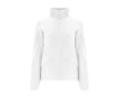Women’s 100% polyester fleece jacket, 300 g/m², Roly colour white