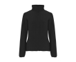 Women’s 100% polyester fleece jacket, 300 g/m², Roly colour black