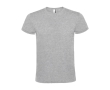 Unisex 100% cotton short-sleeve t-shirt, 150 g/m², Roly Atomic colour heather light grey