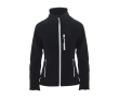 Women’s polyester and elastane softshell jacket, 300 g/m², Roly colour black