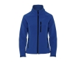 Women’s polyester and elastane softshell jacket, 300 g/m², Roly colour royal blue