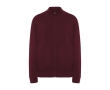 Unisex high-neck cotton and polyester sweater, 280 g/m², Roly colour burgundy