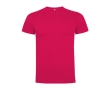 Men's cotton short-sleeved t-shirt, 165 g/m², Roly colour fuchsia