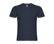 Men's V-neck cotton short-sleeved t-shirt, 155 g/m², Roly colour navy-blue