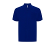 Unisex cotton and polyester piqué polo with pocket, 190 g/m², Roly colour blue