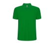 Men's cotton and polyester piqué polo shirt, 190 g/m², Roly colour grass green