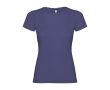Women’s 100% cotton jersey t-shirt, 155 g/m², Roly colour denim blue
