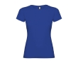 Women’s 100% cotton jersey t-shirt, 155 g/m², Roly colour royal blue