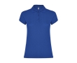 Women’s piqué-knit 100% cotton polo shirt, 200 g/m², Roly colour royal blue