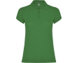 Women’s piqué-knit 100% cotton polo shirt, 200 g/m², Roly colour tropical green