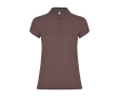 Women’s piqué-knit 100% cotton polo shirt, 200 g/m², Roly colour taupe