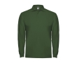 Men’s 100% cotton piqué polo shirt, 220 g/m², Roly colour bottle green