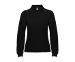 Women’s 100% cotton piqué polo shirt, 220 g/m², Roly colour black