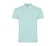 Men’s short-sleeve piqué-knit cotton polo shirt, 200 g/m², Roly colour mint green