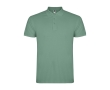 Men’s short-sleeve piqué-knit cotton polo shirt, 200 g/m², Roly colour olive green