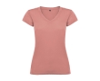 Women’s 100% cotton jersey t-shirt, 155 g/m², Roly  colour salmon