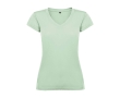 Women’s 100% cotton jersey t-shirt, 155 g/m², Roly  colour mist green