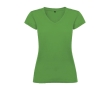 Women’s 100% cotton jersey t-shirt, 155 g/m², Roly colour tropical green