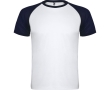 Unisex short-sleeve sports polyester t-shirt 140 g/m², Roly  colour navy-blue