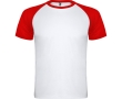 Unisex short-sleeve sports polyester t-shirt 140 g/m², Roly  colour red