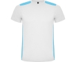 Unisex short-sleeve sports polyester t-shirt 130 g/m², Roly  colour white
