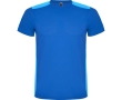 Unisex short-sleeve sports polyester t-shirt 130 g/m², Roly  colour royal blue