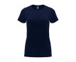 Women’s 100% cotton jersey t-shirt, 170 g/m², Roly colour navy-blue
