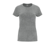 Women’s 100% cotton jersey t-shirt, 170 g/m², Roly colour heather light grey