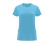 Women’s 100% cotton jersey t-shirt, 170 g/m², Roly colour turquoise