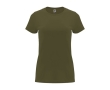 Women’s 100% cotton jersey t-shirt, 170 g/m², Roly colour military green