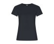 Women’s 100% organic cotton t-shirt, 160 g/m², Roly colour graphite