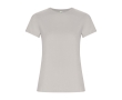 Women’s 100% organic cotton t-shirt, 160 g/m², Roly colour light grey