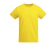 Men’s organic cotton jersey t-shirt, 175 g/m², Roly colour yellow