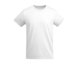 Men’s organic cotton jersey t-shirt, 175 g/m², Roly colour white