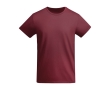 Men’s organic cotton jersey t-shirt, 175 g/m², Roly colour burgundy