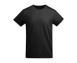 Men’s organic cotton jersey t-shirt, 175 g/m², Roly colour black