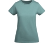Women’s organic cotton jersey t-shirt, 175 g/m², Roly colour aquamarine