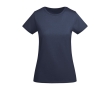 Women’s organic cotton jersey t-shirt, 175 g/m², Roly colour navy-blue