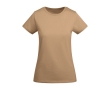 Women’s organic cotton jersey t-shirt, 175 g/m², Roly colour russet
