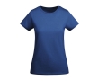 Women’s organic cotton jersey t-shirt, 175 g/m², Roly colour royal blue