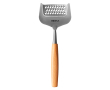 Boska cheese grater with stainless steel blade and beechwood handle colour silver